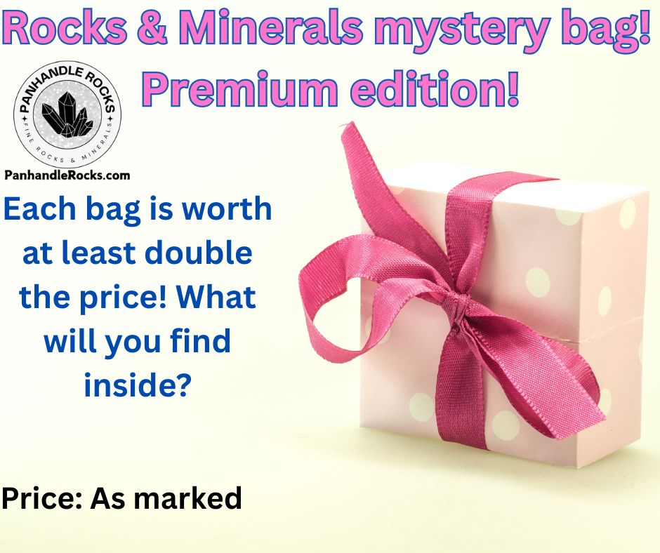 Rock &amp; Mineral mystery bag.  Premium!
