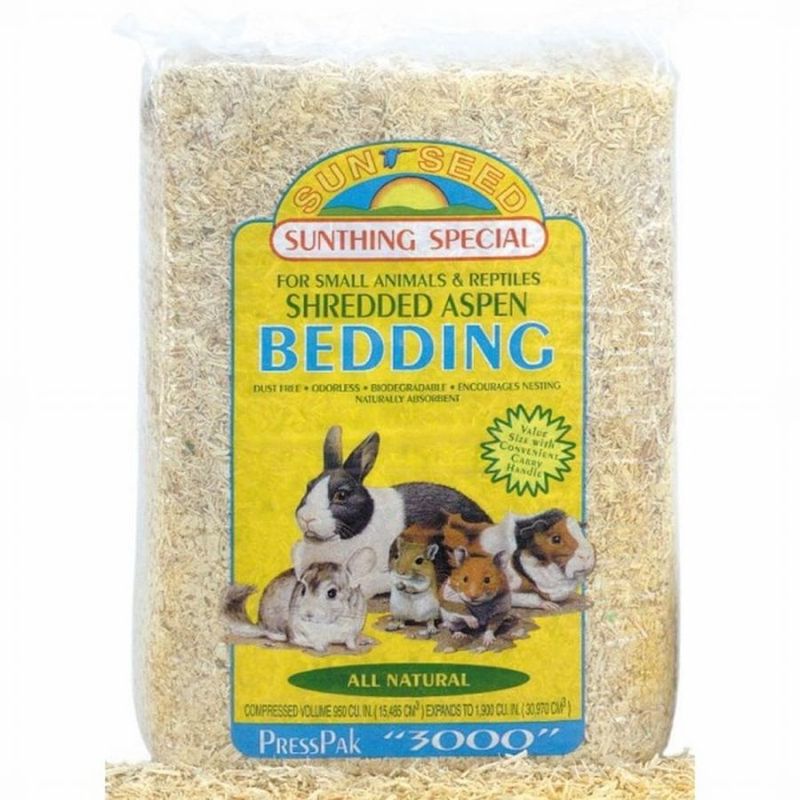 Sun Seed Shredded Aspen Bedding for Small Animals xlrg