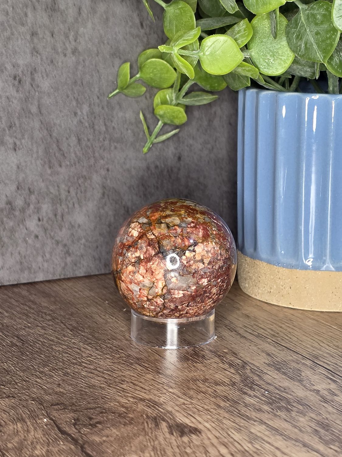 Red Moonstone sphere