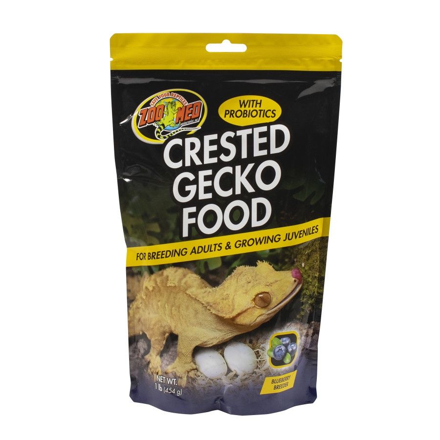Zoo Med Crested Gecko Premium Blended Gecko Food Blueberry Flavor