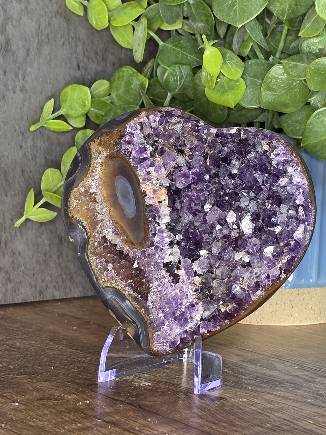 Amazing Amethyst Heart