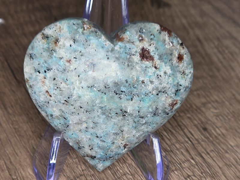 Amazonite Heart