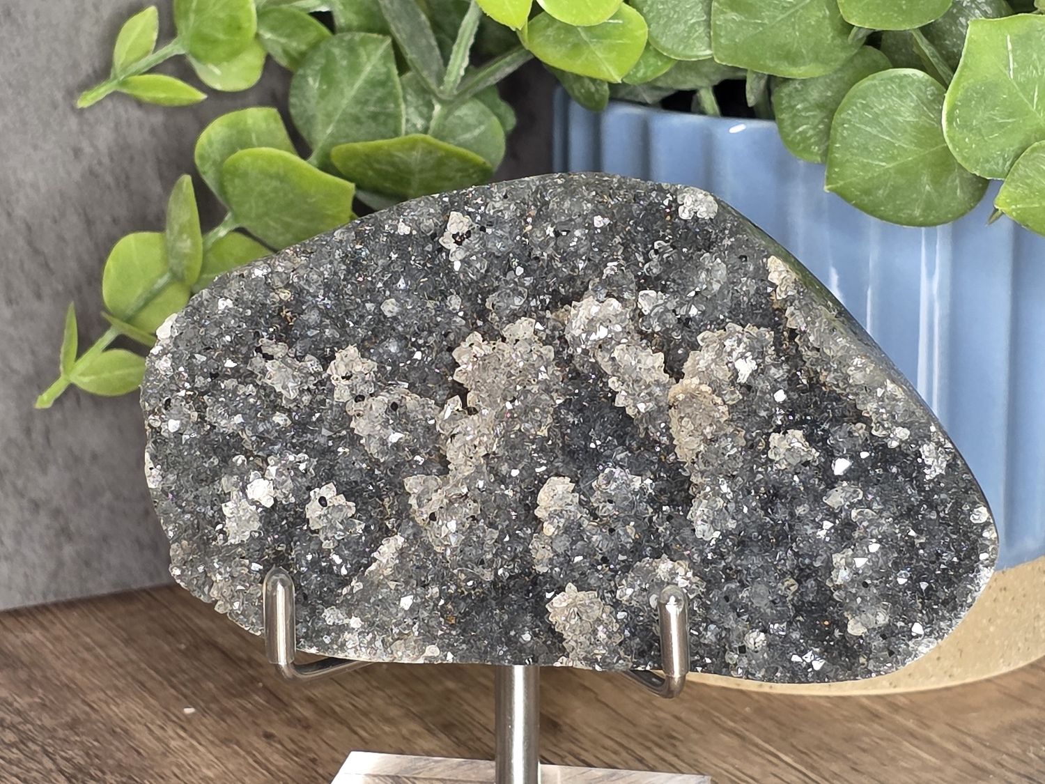 Druzy Quartz w/stalactites