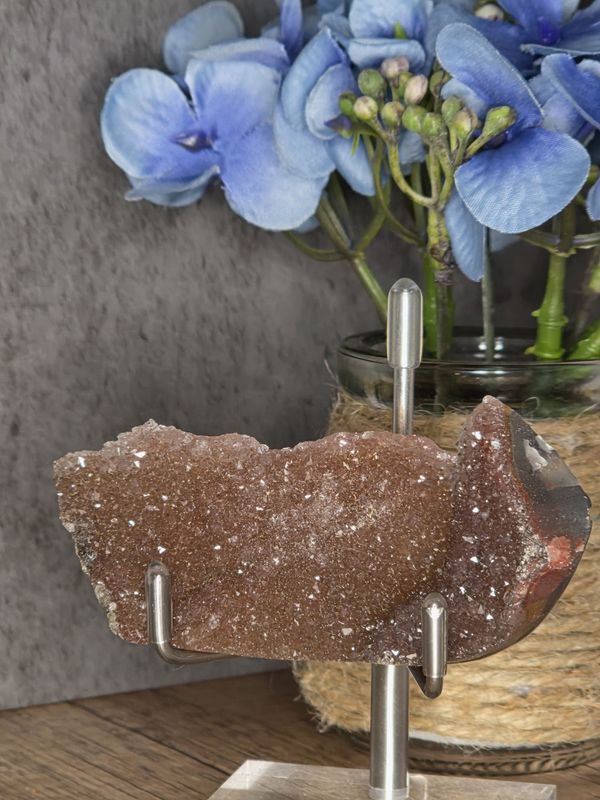 Quartz Geode w/polished sides