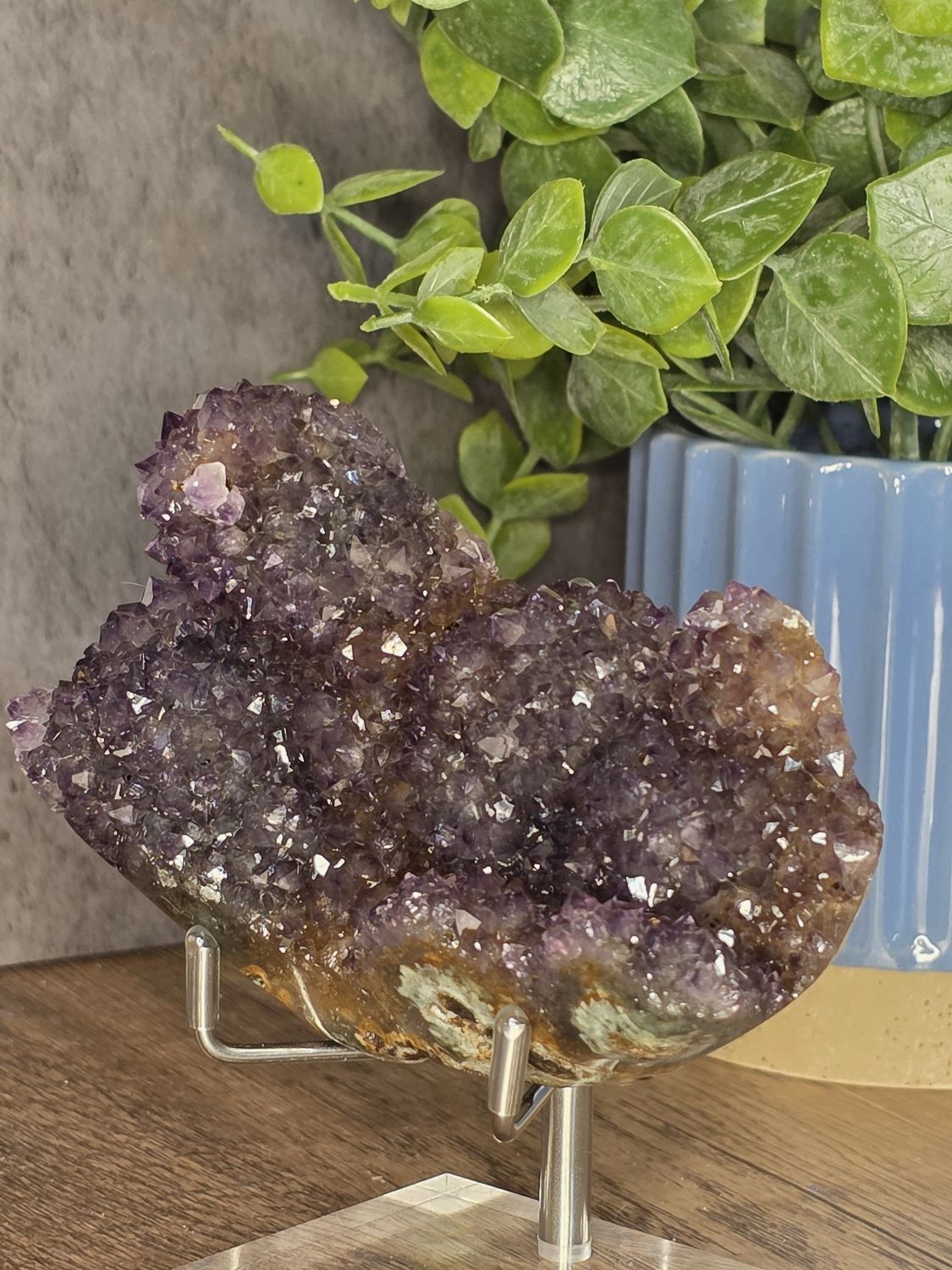Purple Amethhyst w/stalactite