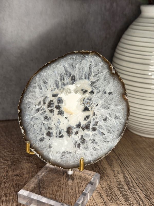 Agate Slice #4.  Beautiful piece!