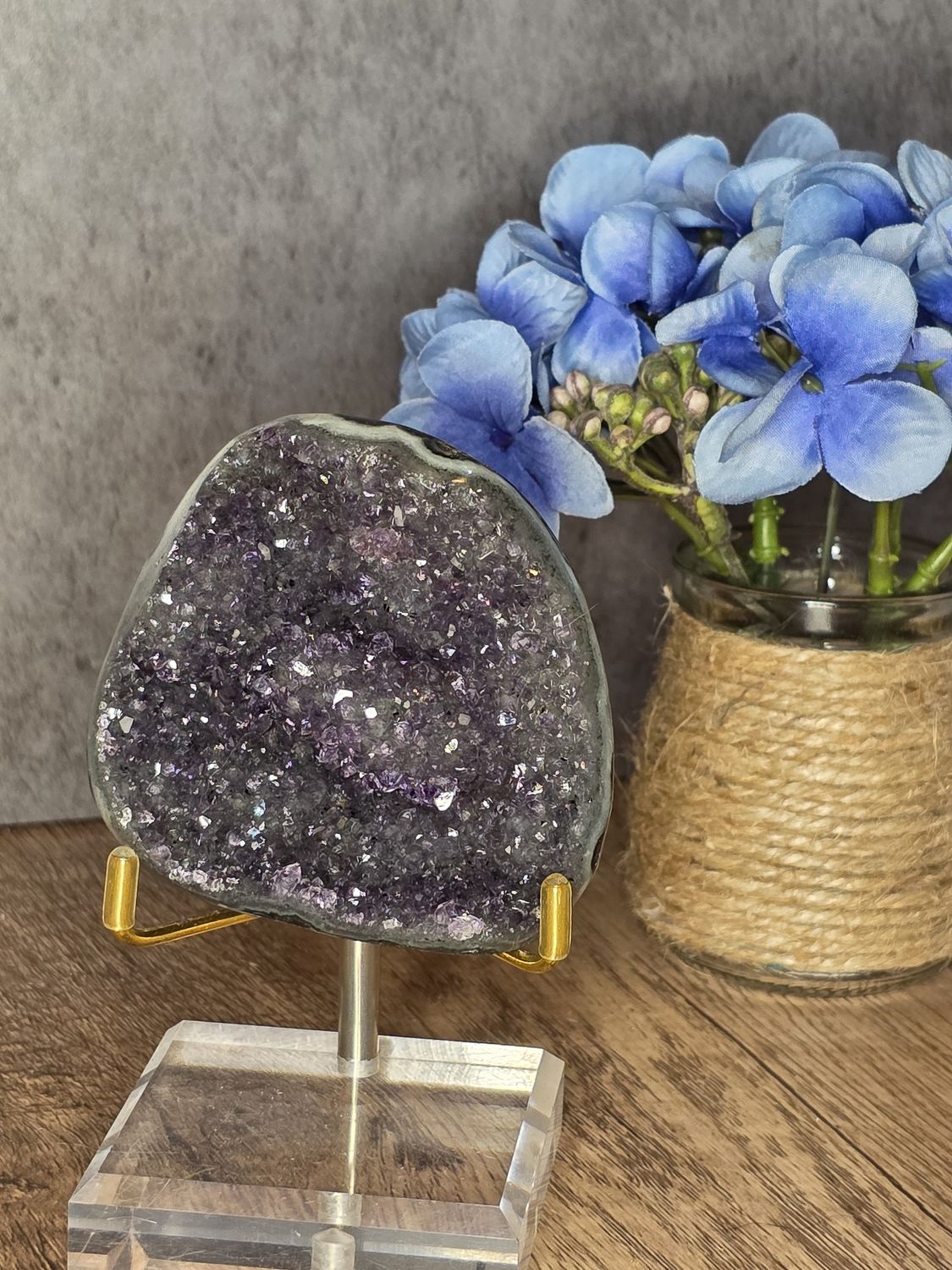 Beautiful Amethyst.  Extra sparkle!