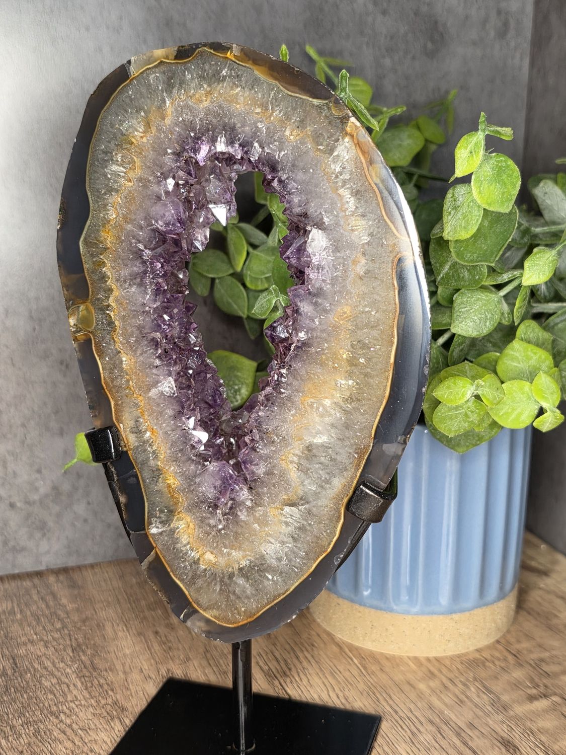 Amethyst Portal w/custom stand