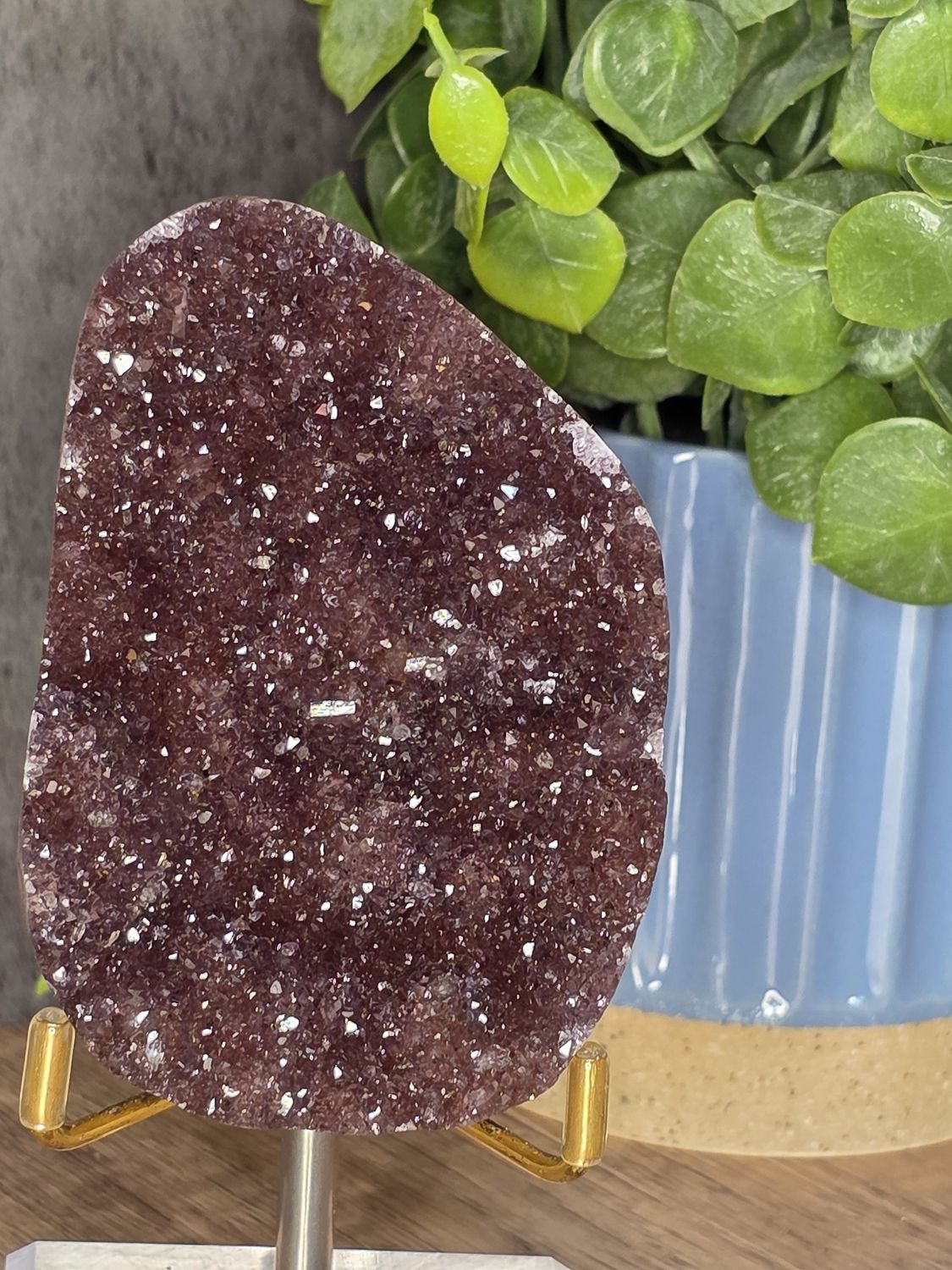 Druzy Red Amethyst #2