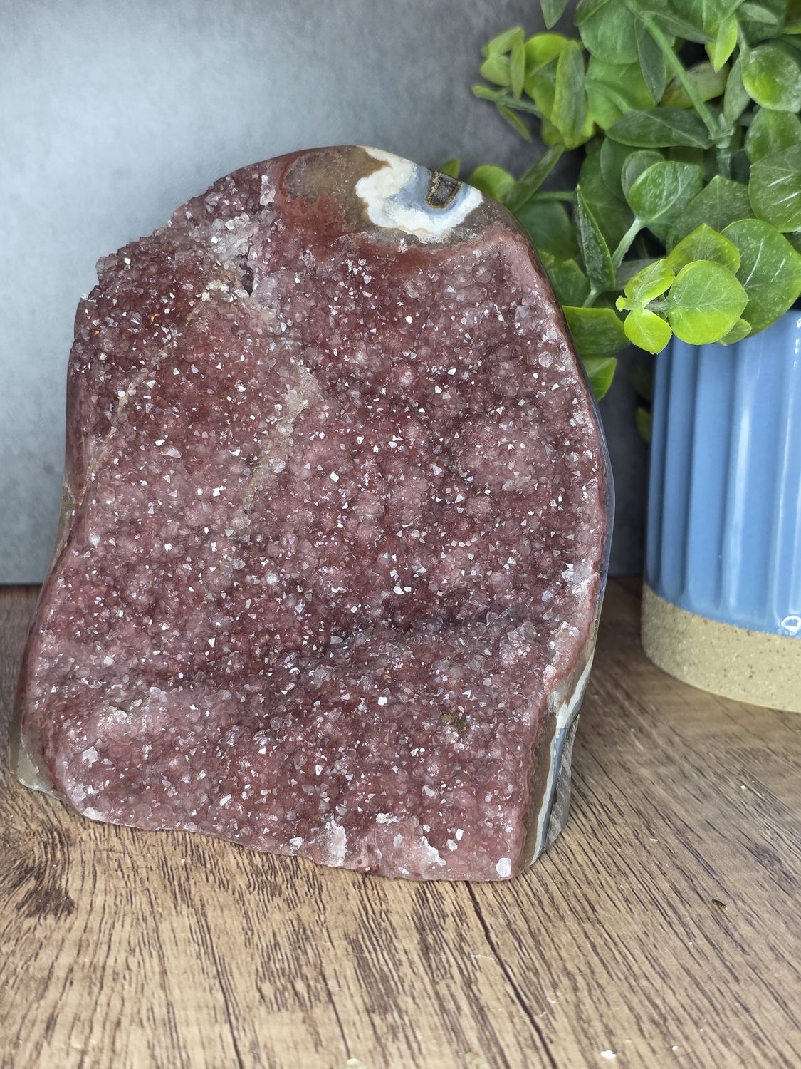 HUGE Red Amethyst cathedral