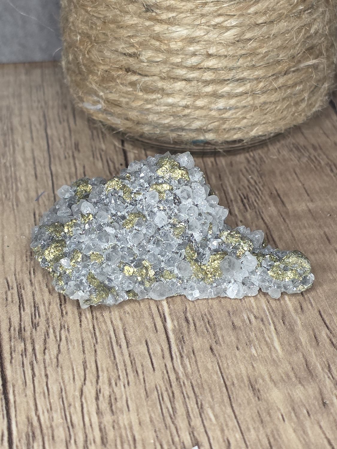 Quartz w/Chalcopyrite #3