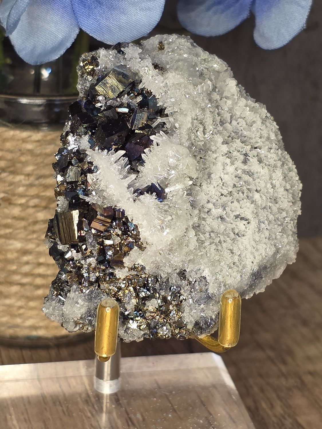 AMAZING Pyrite w/Quartz #4