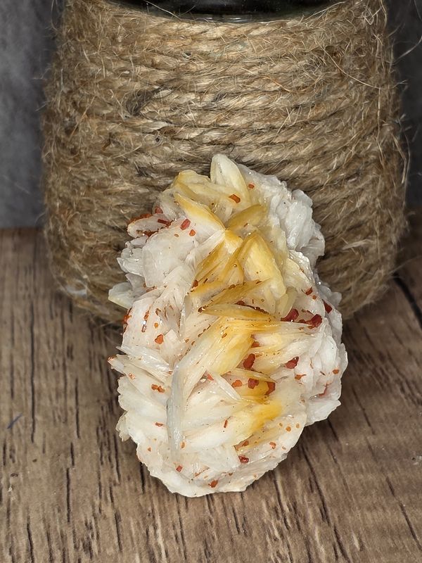 Barite w/Vanadinite. Great piece!
