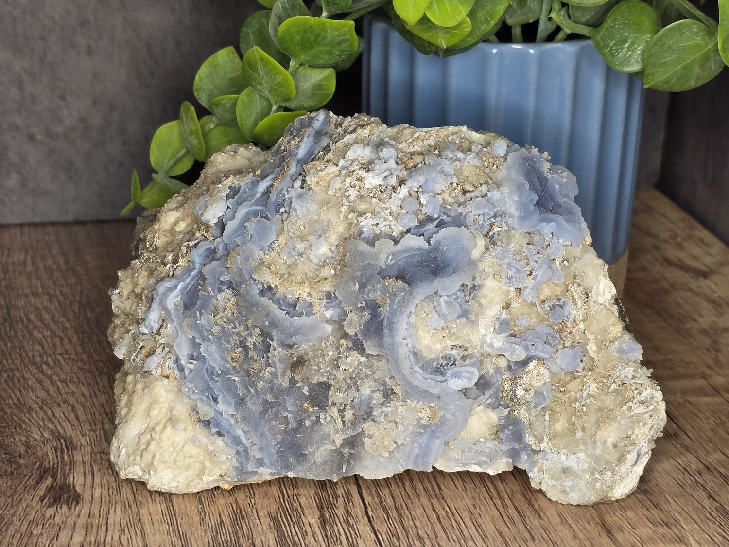 Quartz Chalcedony w/Calcite