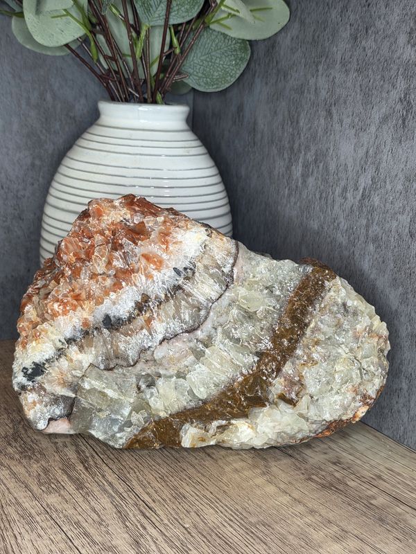 Giant Tricolor Calcite