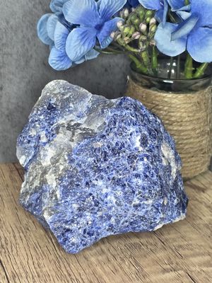Blue Sodalite, raw stone