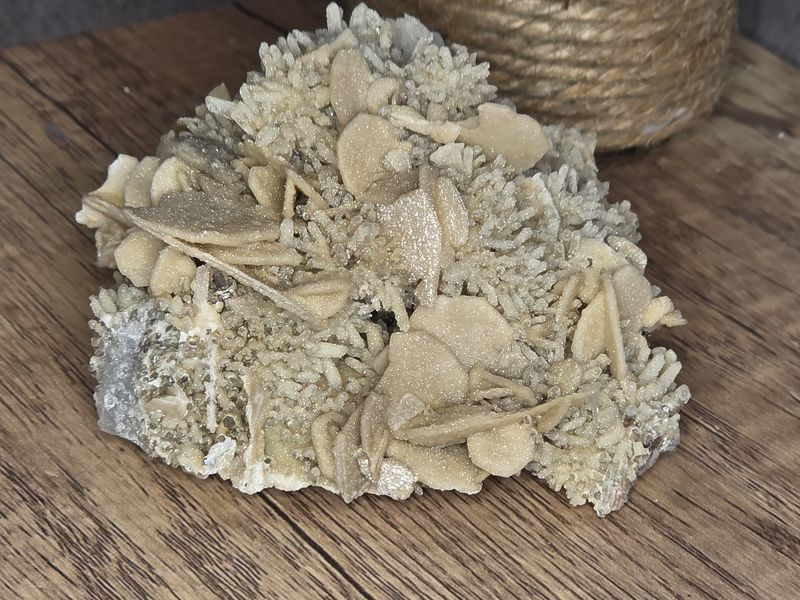 Amazing Calcite on Quartz #7