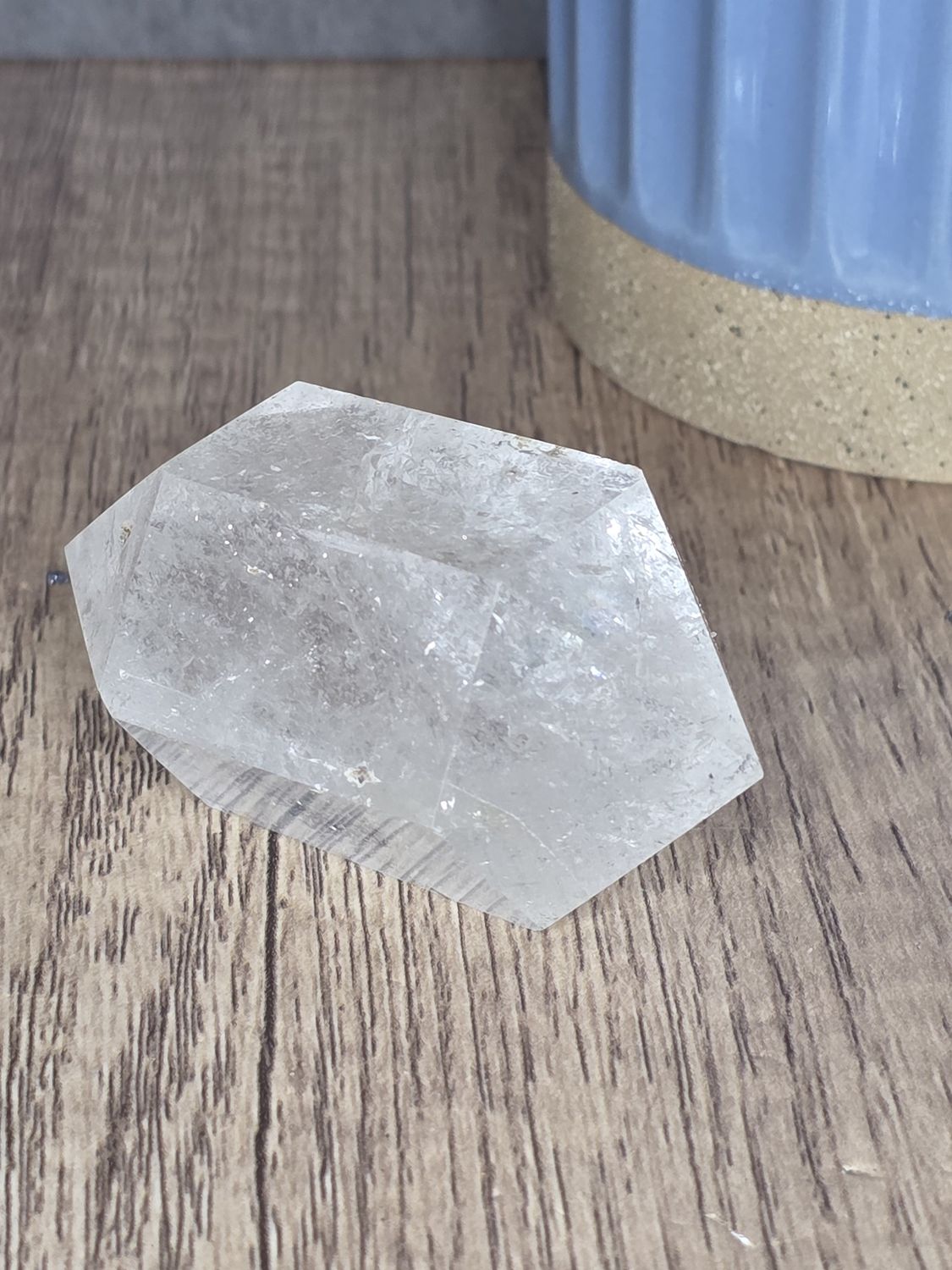 Double terminated Quartz crystal