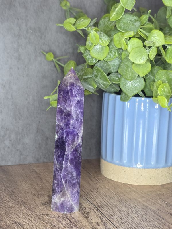 Purple Amethyst tower, small