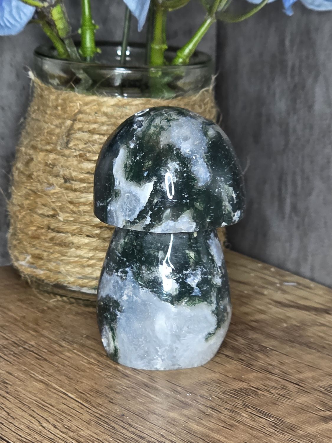 Moss Agate mushroom