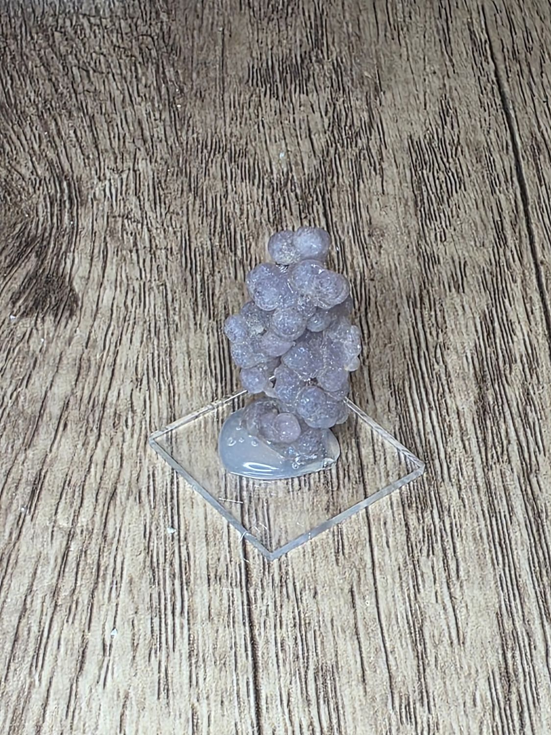Grape Agate on stand #7