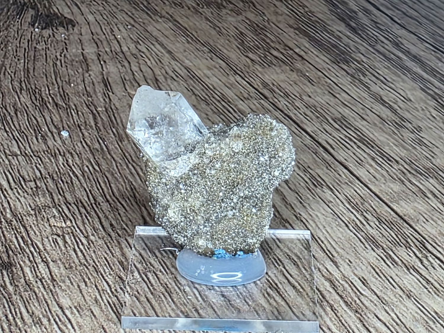 Herkimer Diamond on stand