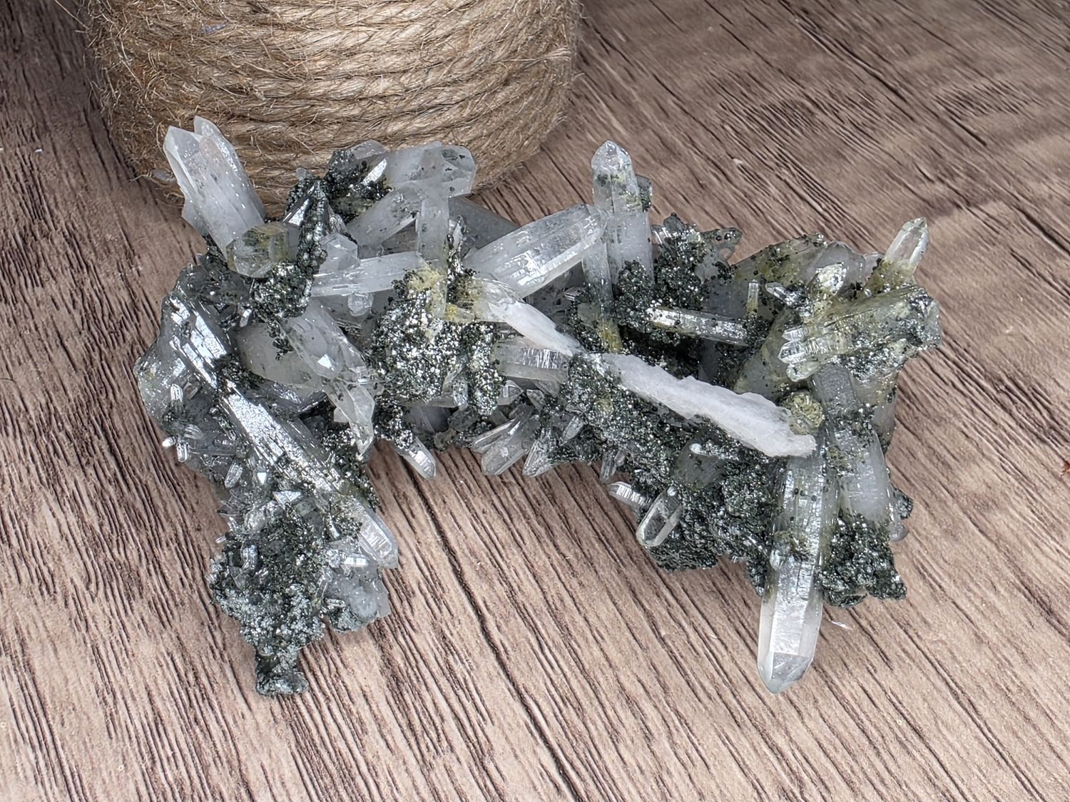 Quartz w/Chlorite &amp; Epidote #2