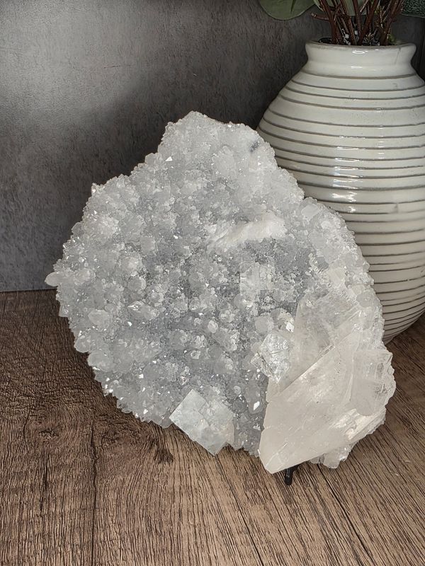 Fluorite w/Calcite &amp; Quartz in matrix