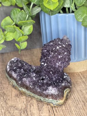 Purple Amethyst w/stalactite