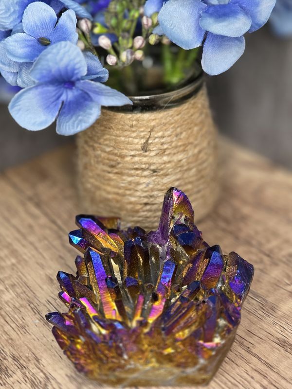 Cobalt Aura Quartz #1