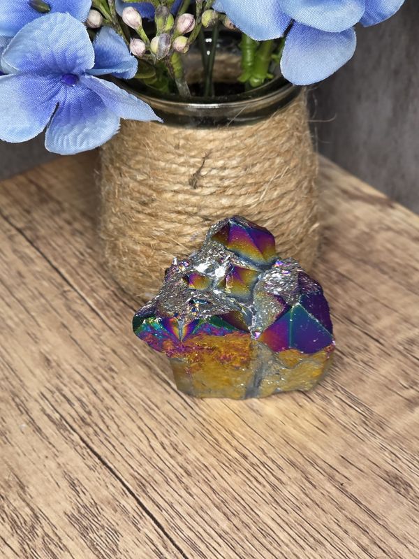 Cobalt Aura Quartz #4