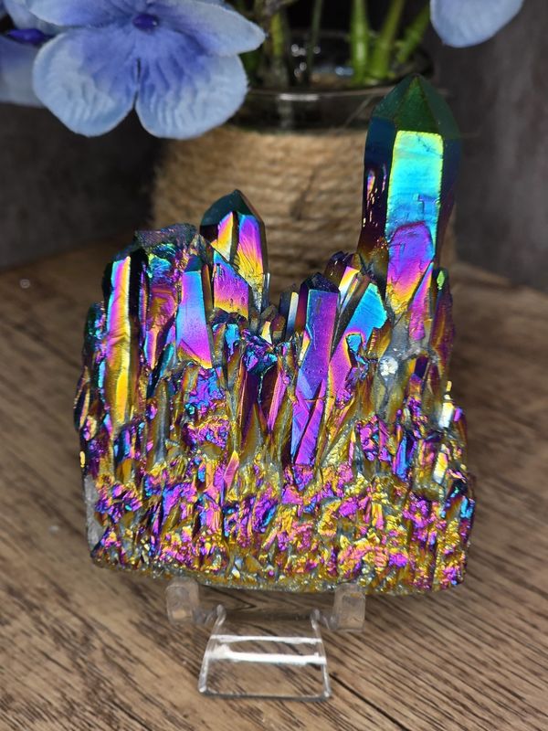 Cobalt Aura Quartz #3