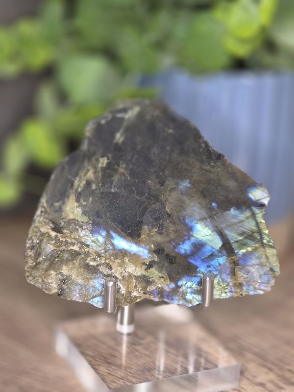 Labradorite slab
