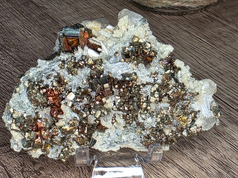 Pyrite, Quartz &amp; Calcite