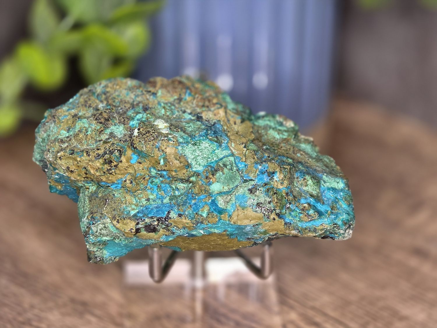 Chrysocolla on matrix