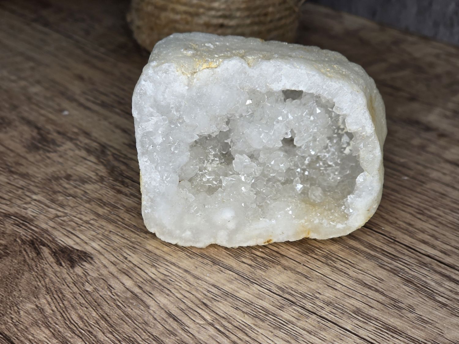 Cut Quartz Geode