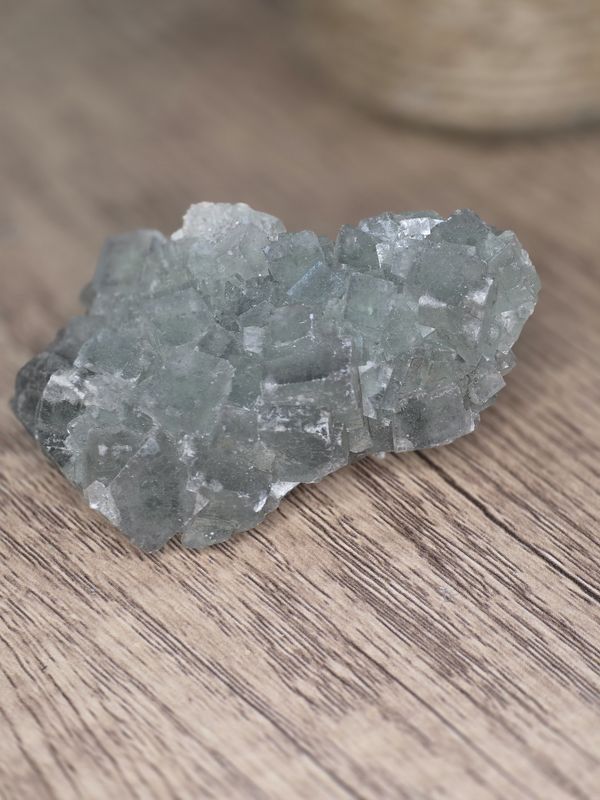 Aqua Fluorite w/Quartz