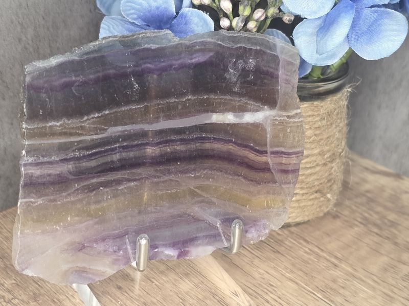Fluorite Slab w/stand