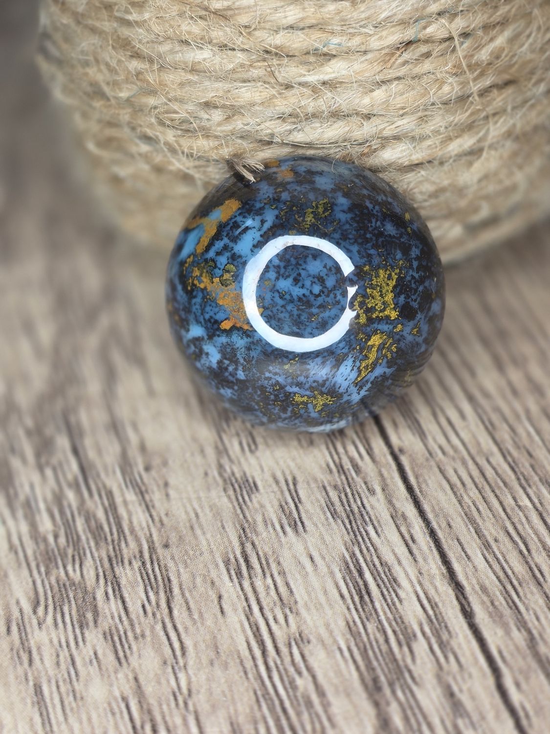 Indonesian Opalized Wood #7, cabochon