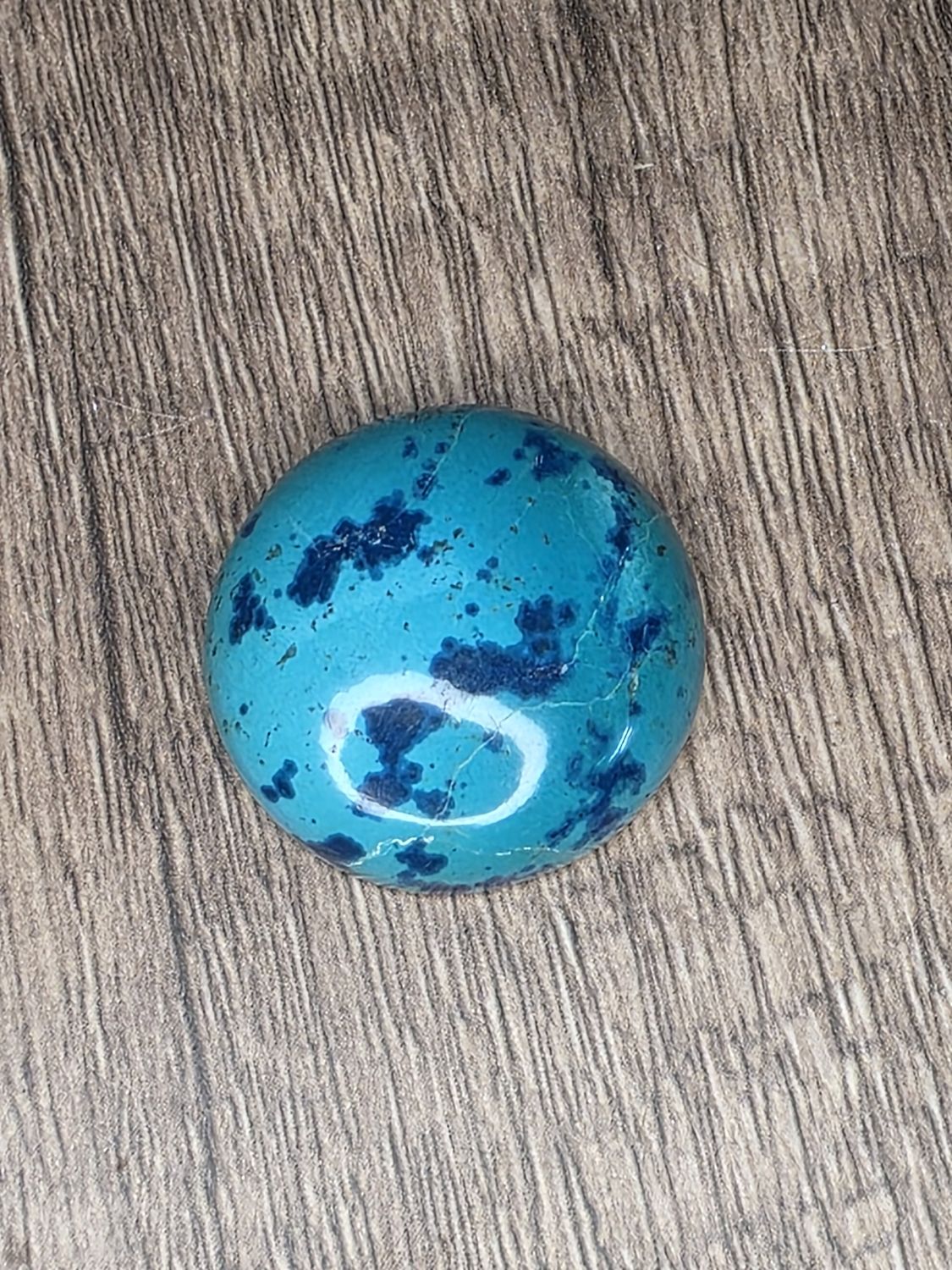Shattuckite #5, cabochon