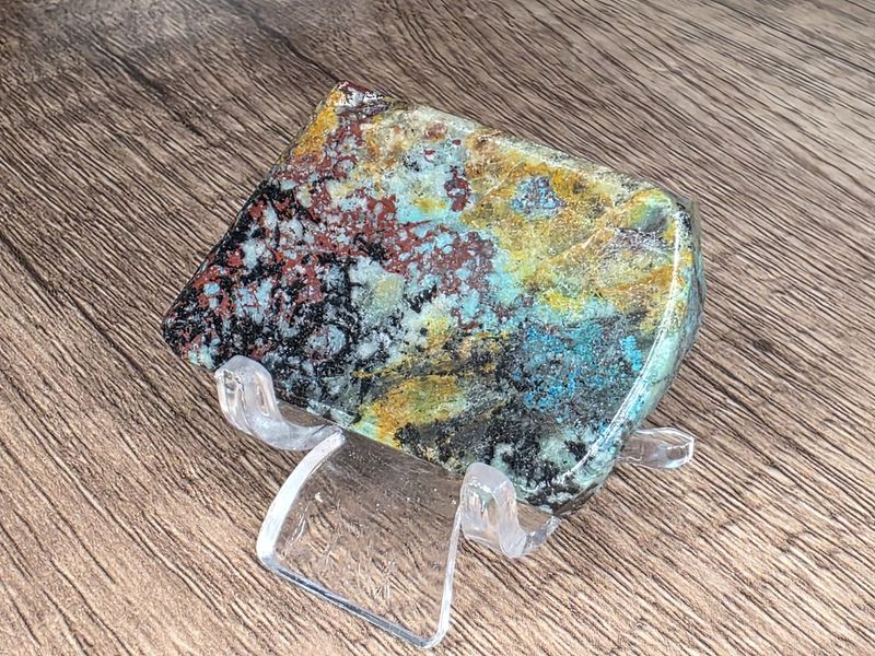 Mexican Chrysocolla, cabochon