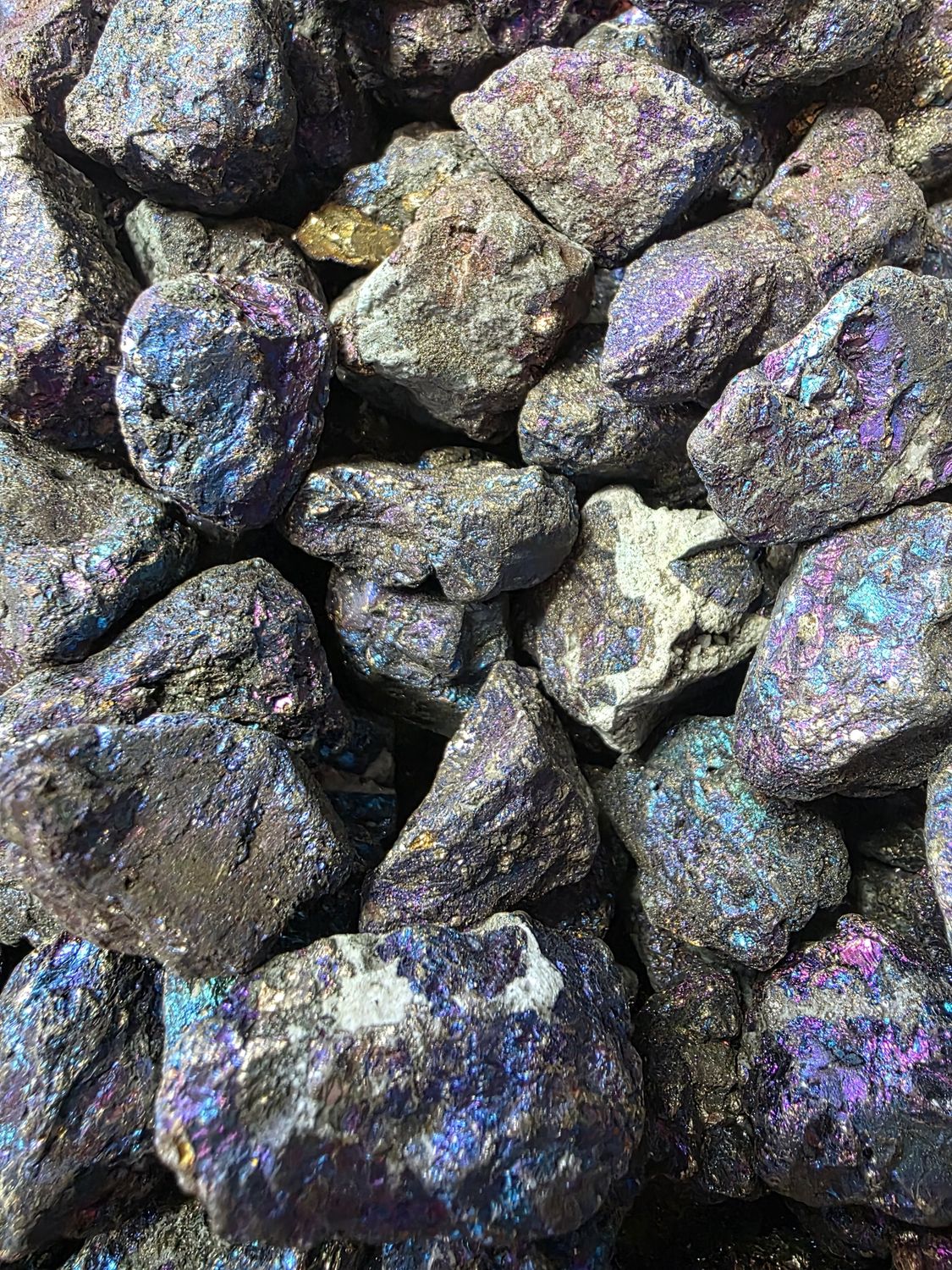 Peacock  Ore, bulk