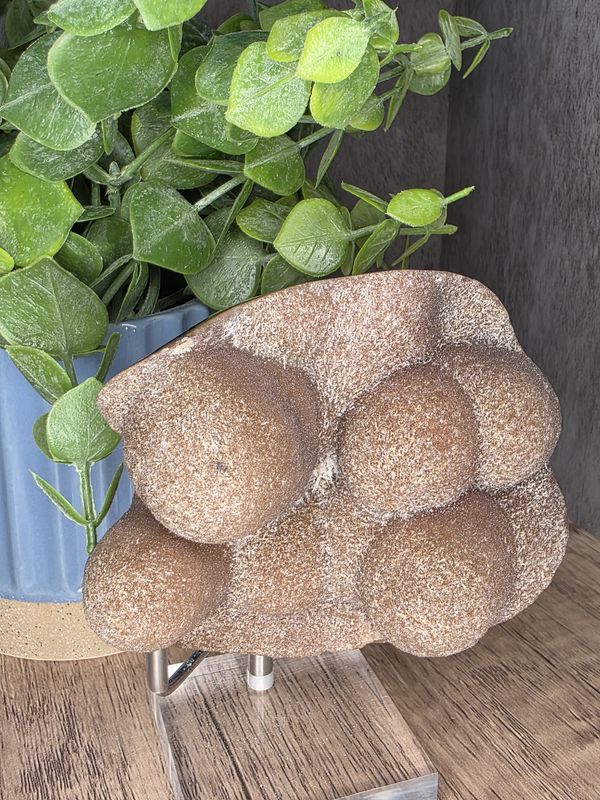 Druzy Quartz on Agate