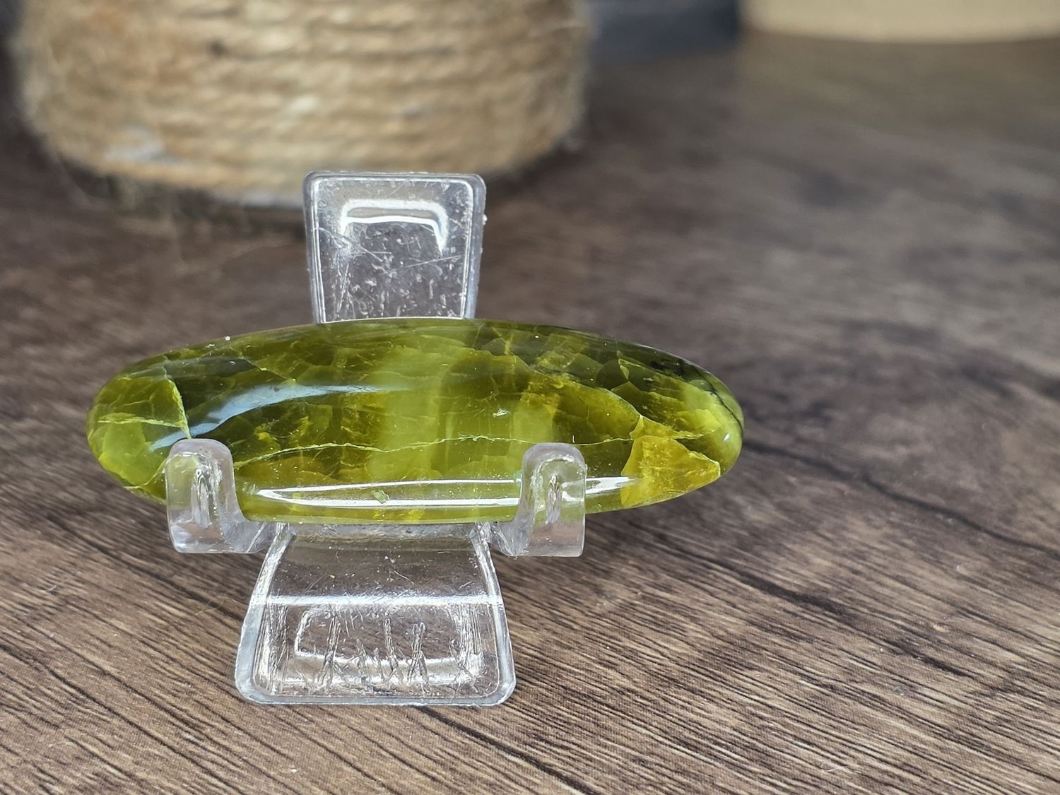 Lizardite Jasper Cabochon