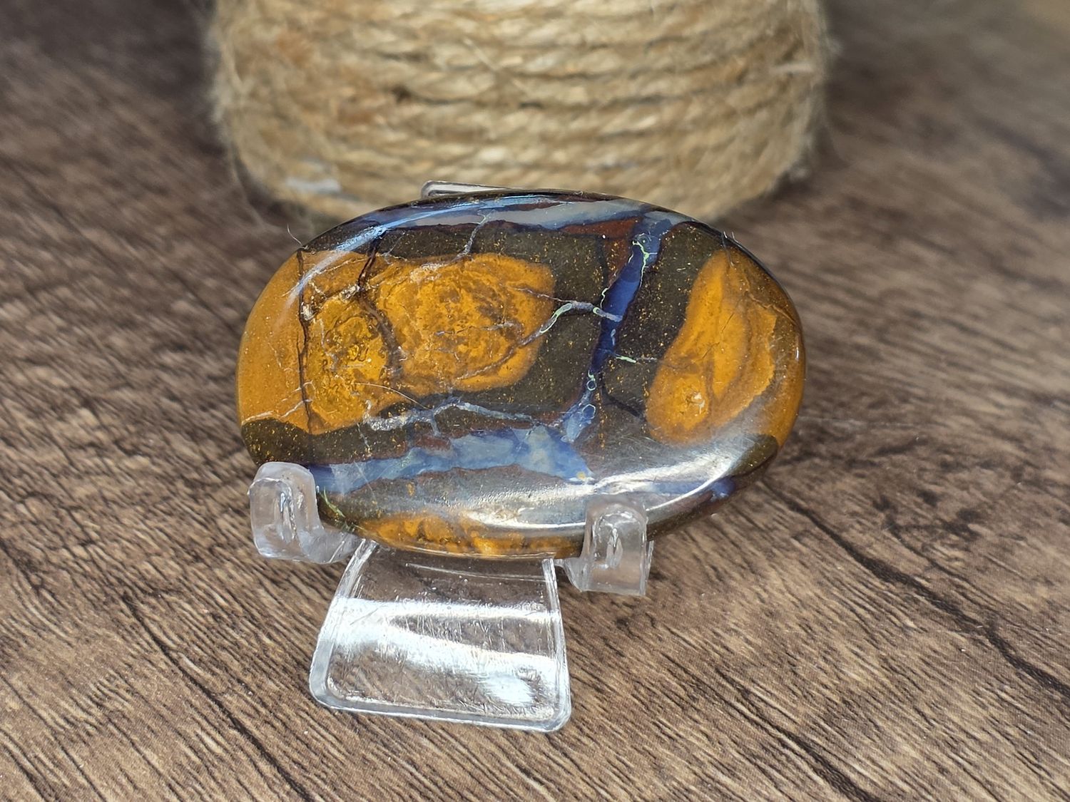 Australian Boulder Opal, cabochon #5