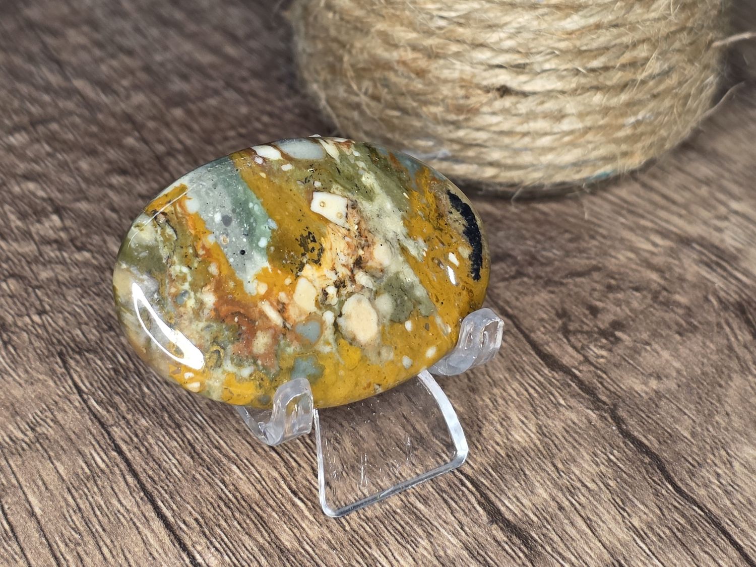Picasso Jasper, cabochon