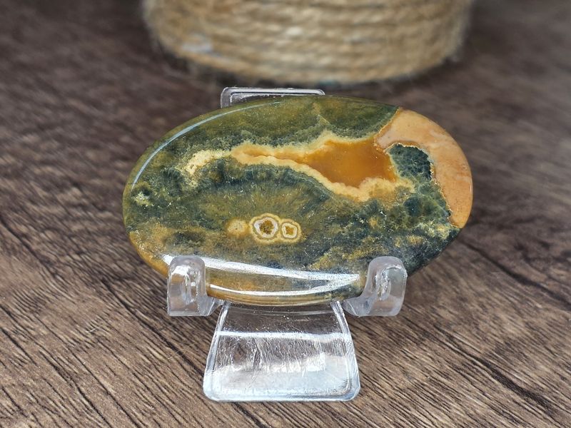 8th Vein Ocean Jasper, cabochon, #3