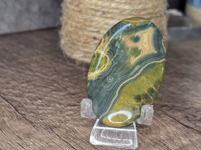 Ocean Jasper, cabochon #6