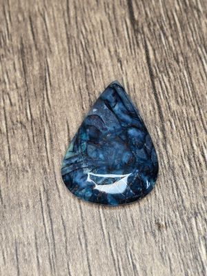 Small, Chrysocolla Spider, cabochon