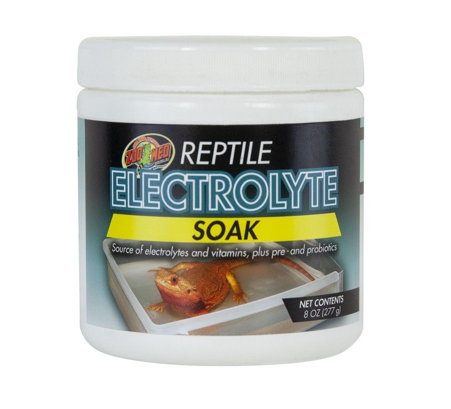 reptile electrolyte soak, oz: 8 oz